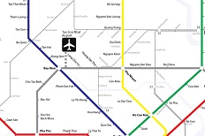 Tuyến metro số 5 của TP HCM nối với Tân Sơn Nhất